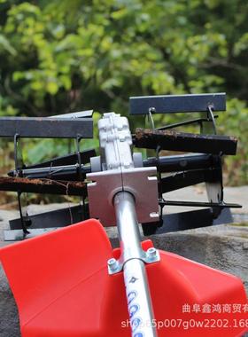 手小扶式大棚FVF汽油翻地机型柴油电启动旋耕机棚大微果园柴油耕