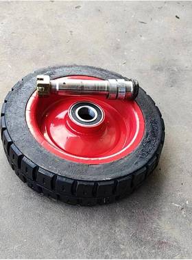 工电动AL102102地手推车万向实心向轮翻斗车灰斗车转轮轴承配件工