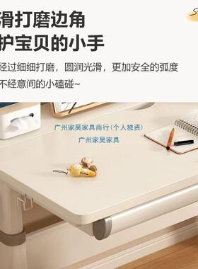 木儿童学习桌小实生家用写桌椅套装字桌面学角度可调节NCB高度可