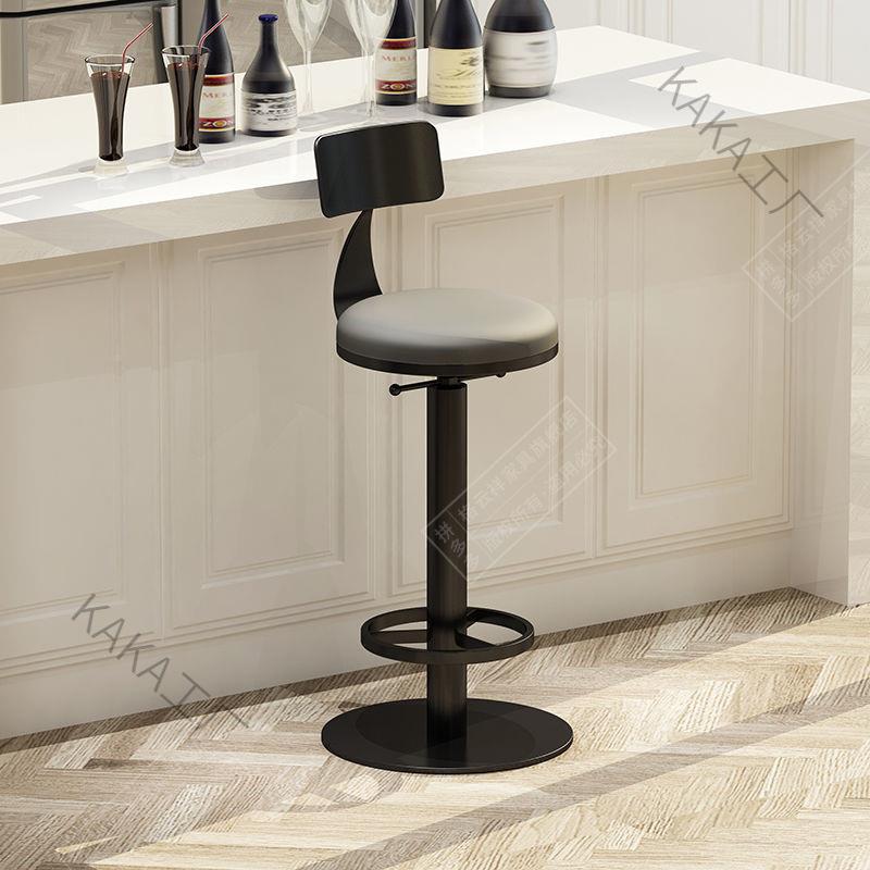 CP2吧椅简约用靠背L吧台89568940椅家吧前降高脚椅旋转吧酒凳吧台