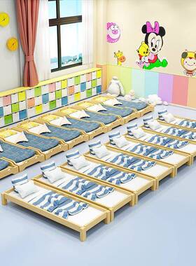 幼儿午睡园学床实木托管45136班小生午睡床小床儿童床专幼儿园用