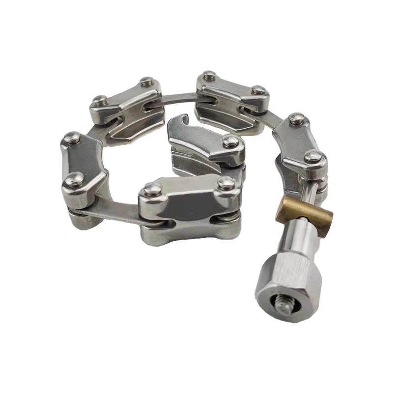 高真空SS3节0F4不锈钢KF条多链式法兰K无品牌/链卡盘卡箍KF16-KF2