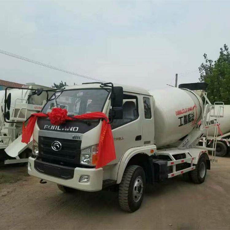 自卸搅拌车 混凝土水泥罐车 6m³/8m³水泥搅拌车