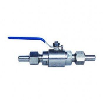 -康霸304不锈钢Q21SA-64P外螺纹球阀 316活接焊接式气源球阀