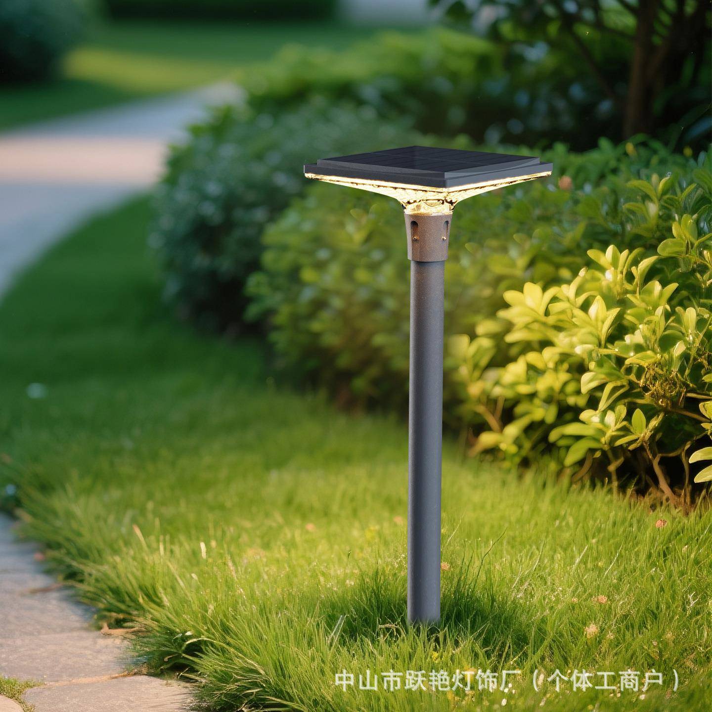 太阳能户外草坪灯花园灯防水庭院灯别墅小区景观灯园林公园草地灯