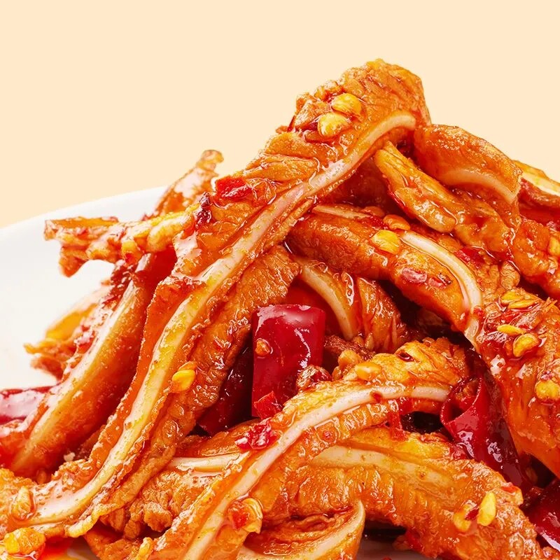 猪脆骨零食香辣小吃休闲食品下酒菜即食肉类小吃网红小零食JL