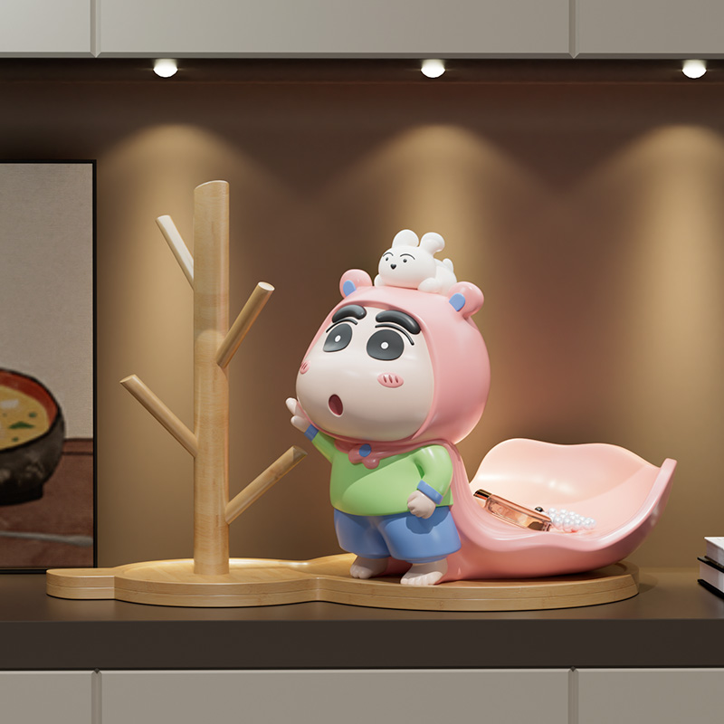 轻奢高档小新桌面装饰摆件置物架