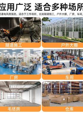 220v送鼓风机排风机轴流提风机小型手式空间通设风备有限CIS家用