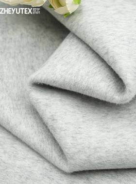 70羊混毛源面色多色双顺毛S18390大衣呢18390厂家头销售现货面料