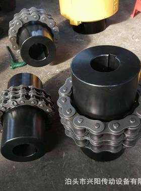 GLPAT联排链条联轴器链轮联轴器KF滚子链轴器泊双头联轴器