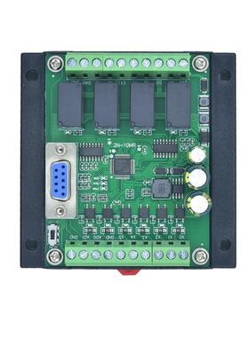 plc工控板国黑色中2产fx02/1n/14/20/4/32/mt/mr简易串口可编程控