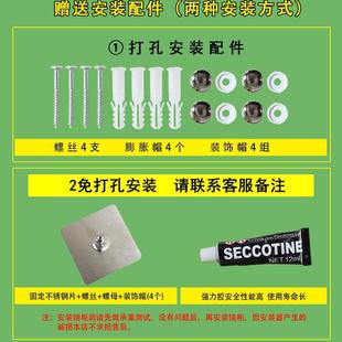 W7洗手间梳妆镜子浴室214镜柜挂墙镜箱带置物防架水储物收纳卫柜