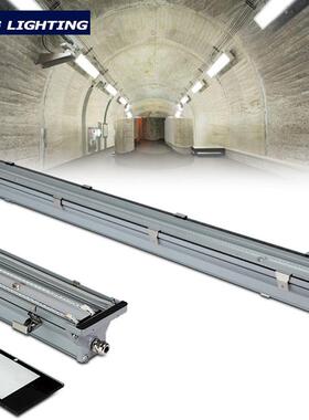 三铝防灯支架双t8管LED净化防尘灯压铸外壳钢E化玻璃罩OG-XLD线条