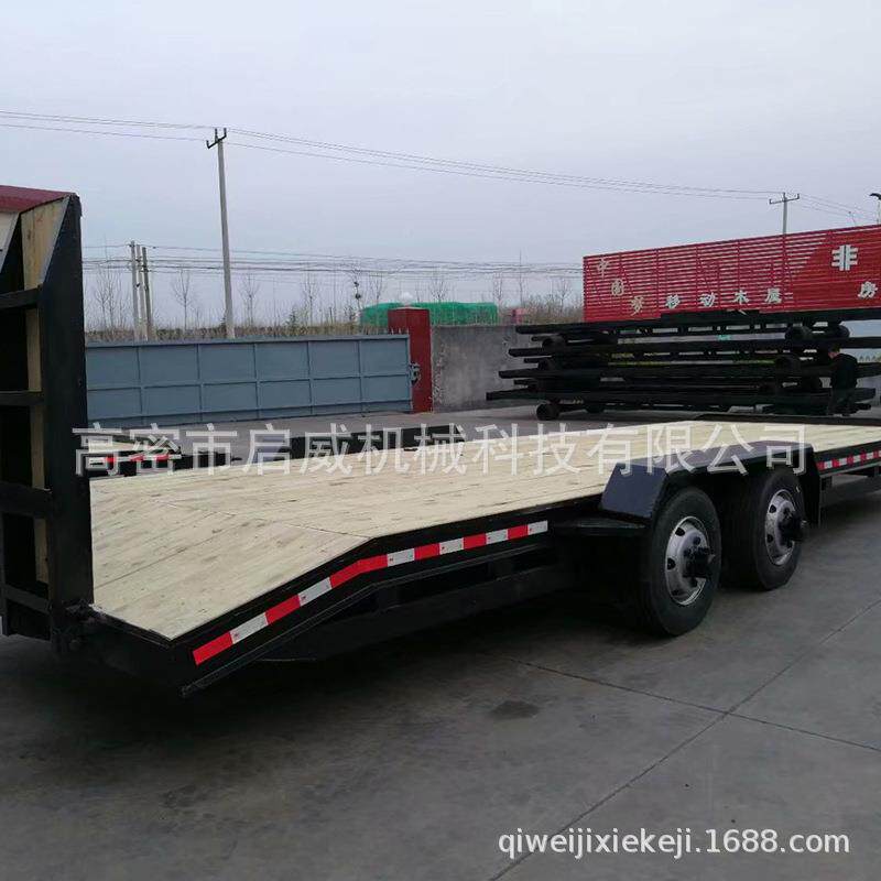 15吨车重128型车辆运输车板引拖牵移动式交通运输平板工具拖平车