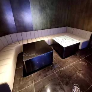 包房场家具网贩红酒吧卡座桌整520椅量茶几式ktv包厢沙发