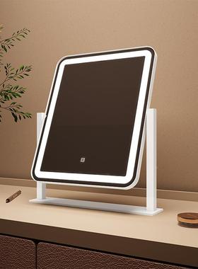 led化妆镜带灯镜宿舍台JL2218式EPY-C接光口梳妆女生高清补T补妆