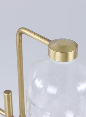 轻奢金复古沙漏5/30属/60分钟办公室桌面柜玄书关现代1感HJ003摆