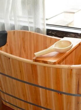 木桶浴桶泡桶澡婴儿洗澡F5MSM8JT童洗澡儿盆大人实桶木桶成人家用