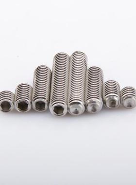 /304端英制/美制紧定螺丝顶丝凹机米止付螺丝31614SZZ3/85/16