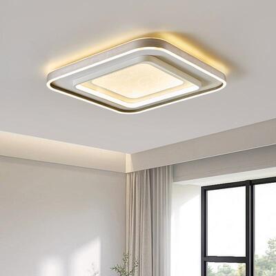 新款主客厅灯d主e卧室吸顶灯49243l现代简约大气智能中山灯具套餐