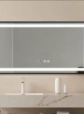 铝金边框智能浴室镜MJLF-A01化妆镜led带灯卫生合间挂墙摸触屏防
