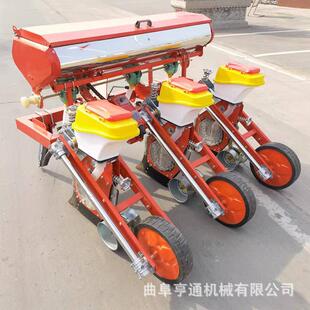 固安县三行免玉米播种机悬浮式米大豆精播玉机施肥播HT-BZJ耕种机