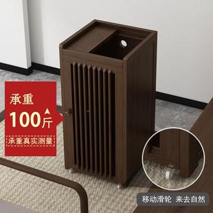8689$X茶桌家用小台边茶柜侧柜木实泡茶吧茶几烧壶一体纯 水M108