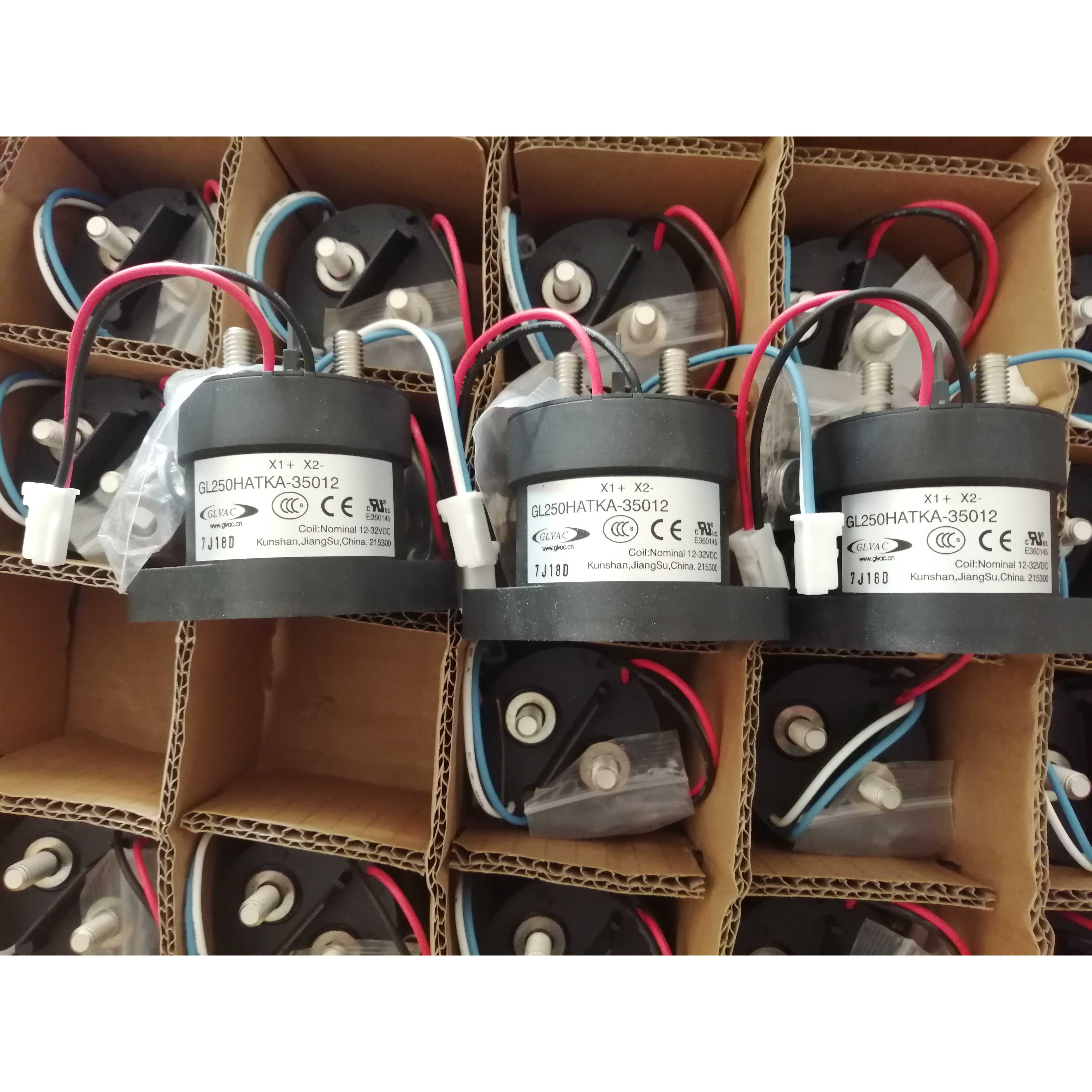 国力750V250A高压直流接触器DC12/32V 继电器GL250HATKA—35012