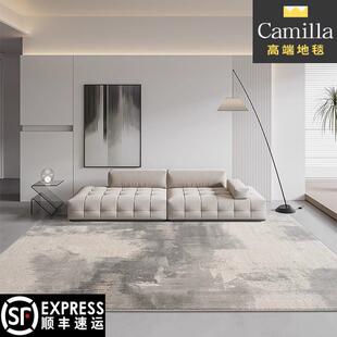 Camilla极简客厅地毯轻奢意式高级别墅毯沙发茶几耐脏地垫床边毯