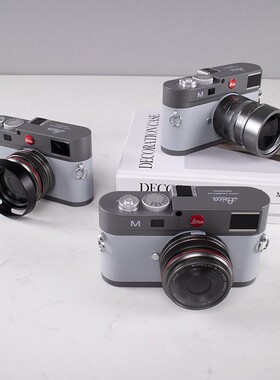 leica相机模型样板间书房摆件家居摄影主题道具软装设计饰品轻奢