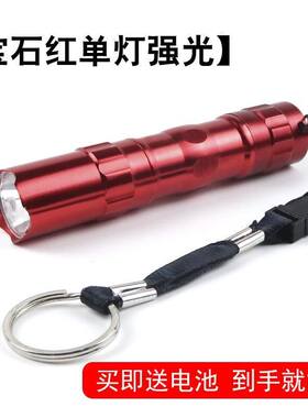 。新款手握式led小手电筒 锂电池可充电耐用型创意小手灯 日常家