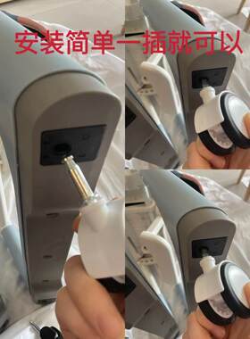 适用于aag宝宝餐椅轮子baoneo贝能580橡胶脚轮轱辘静音万向轮配件