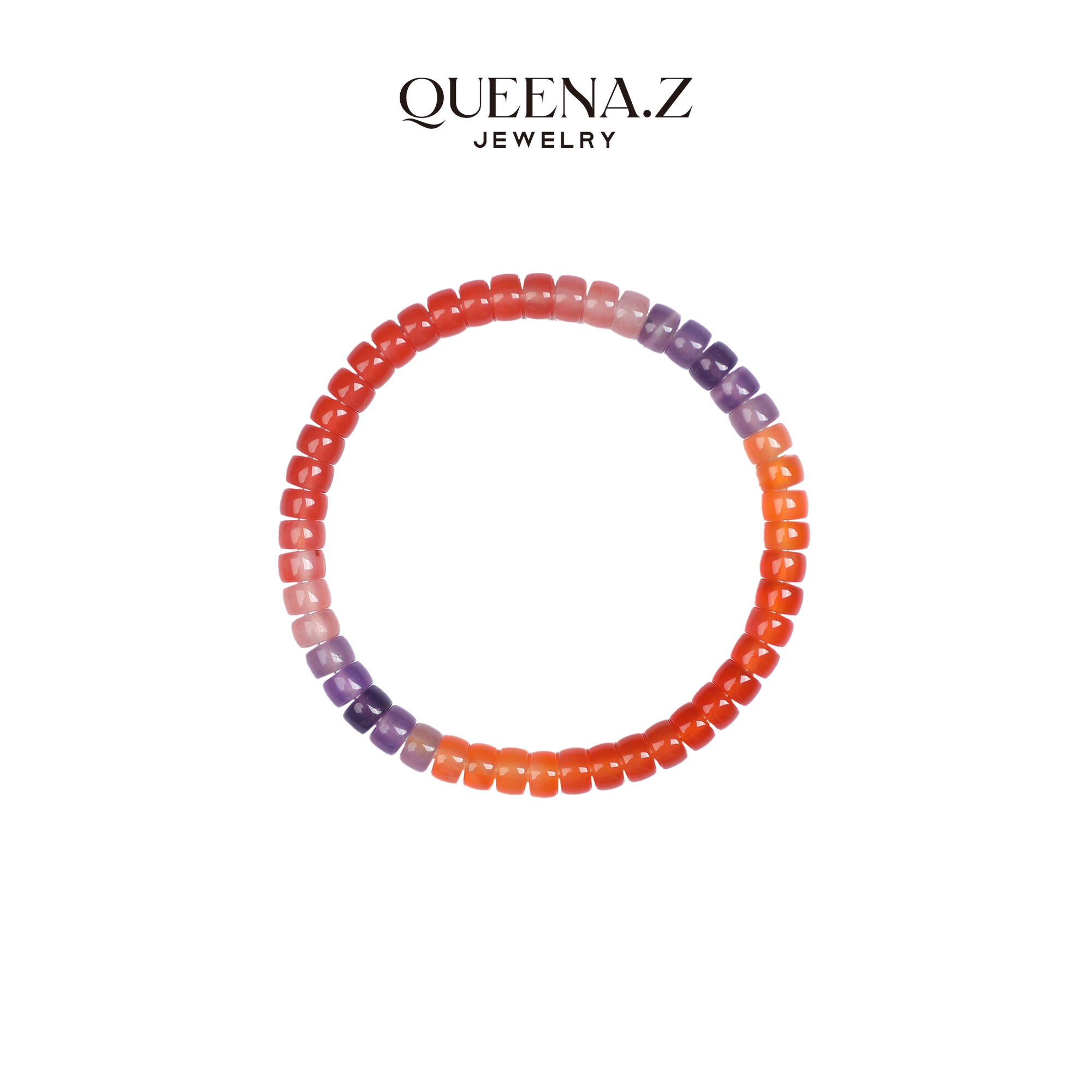 QUEENA.Z 新品设计师系列女士南红手串HE111221021