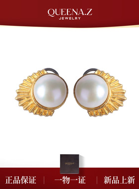 QUEENA.Z 2026新品珍珠耳钉HK231230045