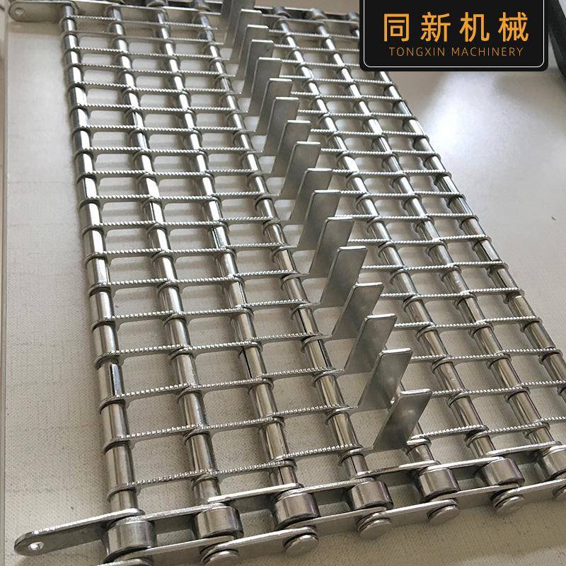 超声波清洗隧道链杆式网带传送带水草打捞输送带不锈钢网带网链