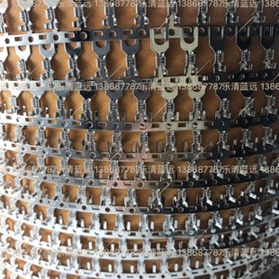 3.2插型叉形连绕端子Y型U型连带插片镀锡0.4厚度10000只 卷横连带