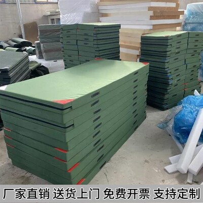 体操垫摔跤空翻垫舞蹈训练垫武术保护垫跆拳道垫S体育练功垫折叠
