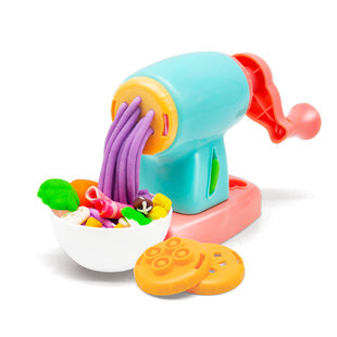 彩泥面条机玩具儿童橡皮泥模具套装男女孩压面条搅面机手工粘土