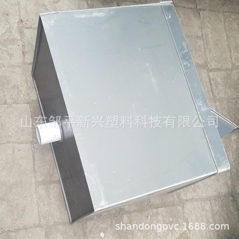 加工定制PVC公共厕所自动冲水箱灰色沟槽翻斗式冲水箱规格齐全