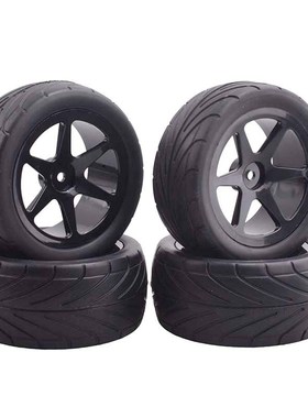 1:10越野轮胎94166田宫TT02B越野车TD04抓地软胎公路竞速赛车85mm