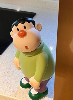 胖虎模型桌面摆件办公桌家居饰品客厅玄关装饰品摆件呆萌家居装饰