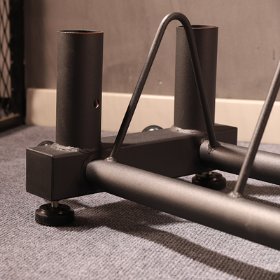 杠铃片收纳层架可移动推车奥杆储存放置架哑铃片储存架健身家用商