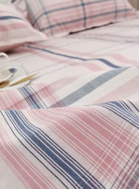 山东滨州博兴老粗布床单纯棉100全棉A类加厚高档三件套四件套