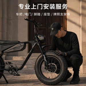 POLYRIDE电助力自行车上门安装