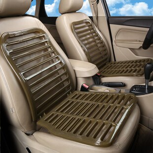 2021新款 5D镂空塑料汽车坐垫通风透气增高长途久坐老司机专用座垫