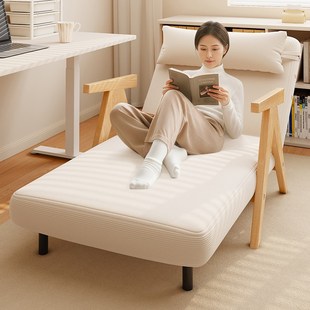沙发床折叠两用小户型沙发可变床实木单人折叠床客厅多功能单人床