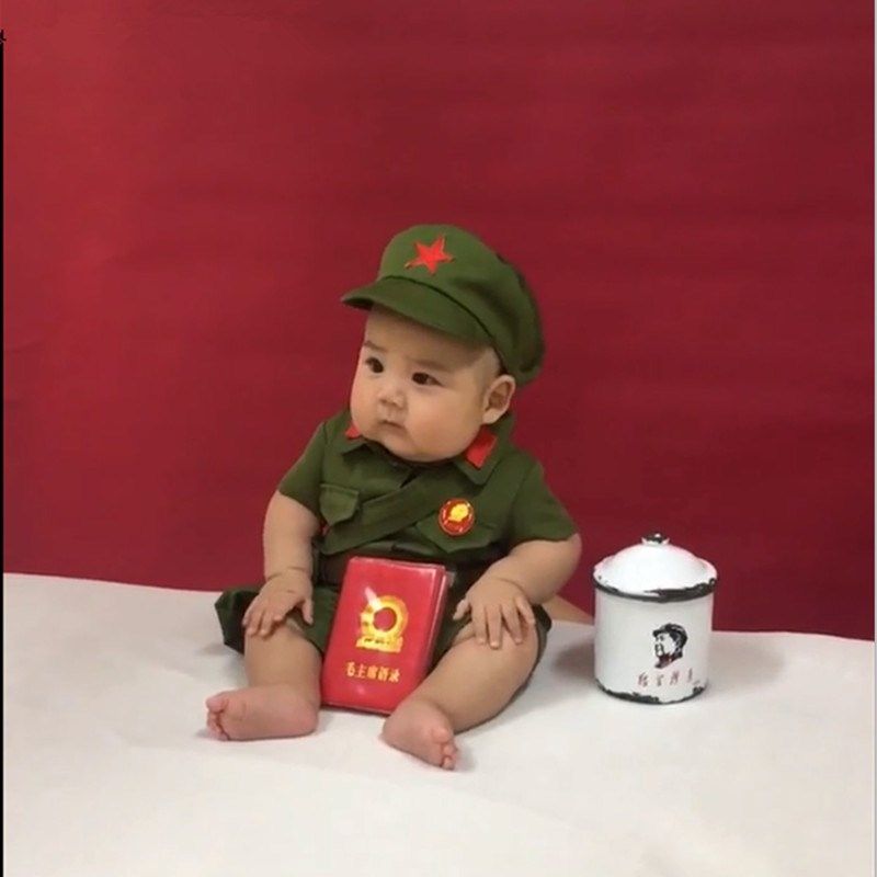 百天小红军拍照小军装儿童摄影服装影楼周岁照宝宝照相八路服饰,童装/婴儿装/亲子装,其它,淘宝优惠券,粉丝福利购,淘宝优惠卷