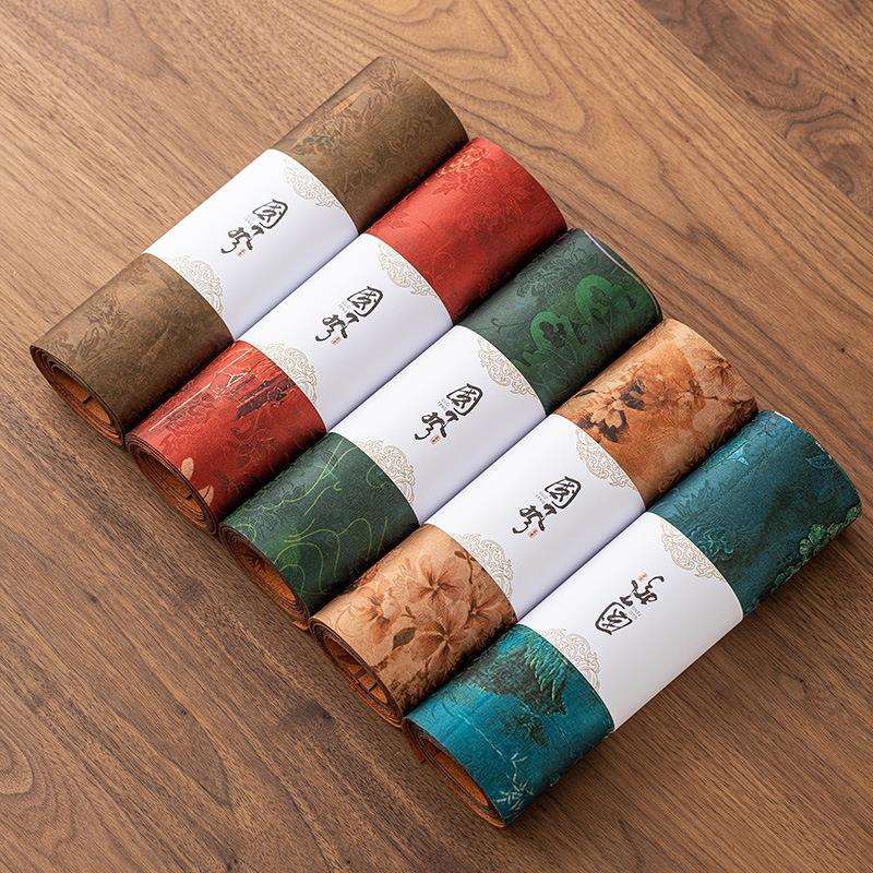 PZM茶席桌旗茶桌中式禅意垫布纤维布艺干泡茶茶台潮国风布垫长条