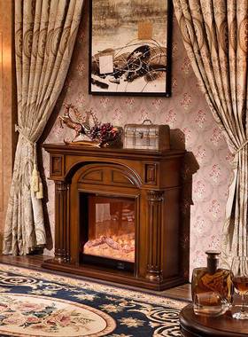 1壁.2米仿真火取暖电炉装实饰柜ETB白色简约取暖装饰电壁炉