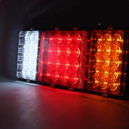 汽车货车1车47000超亮水24VED后尾灯农用倒灯刹车L防灯电子灯